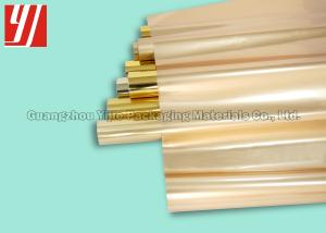 Quality 12μ Gold Hot Stamping Foil For Plastic PVC Papers ABS wholesale