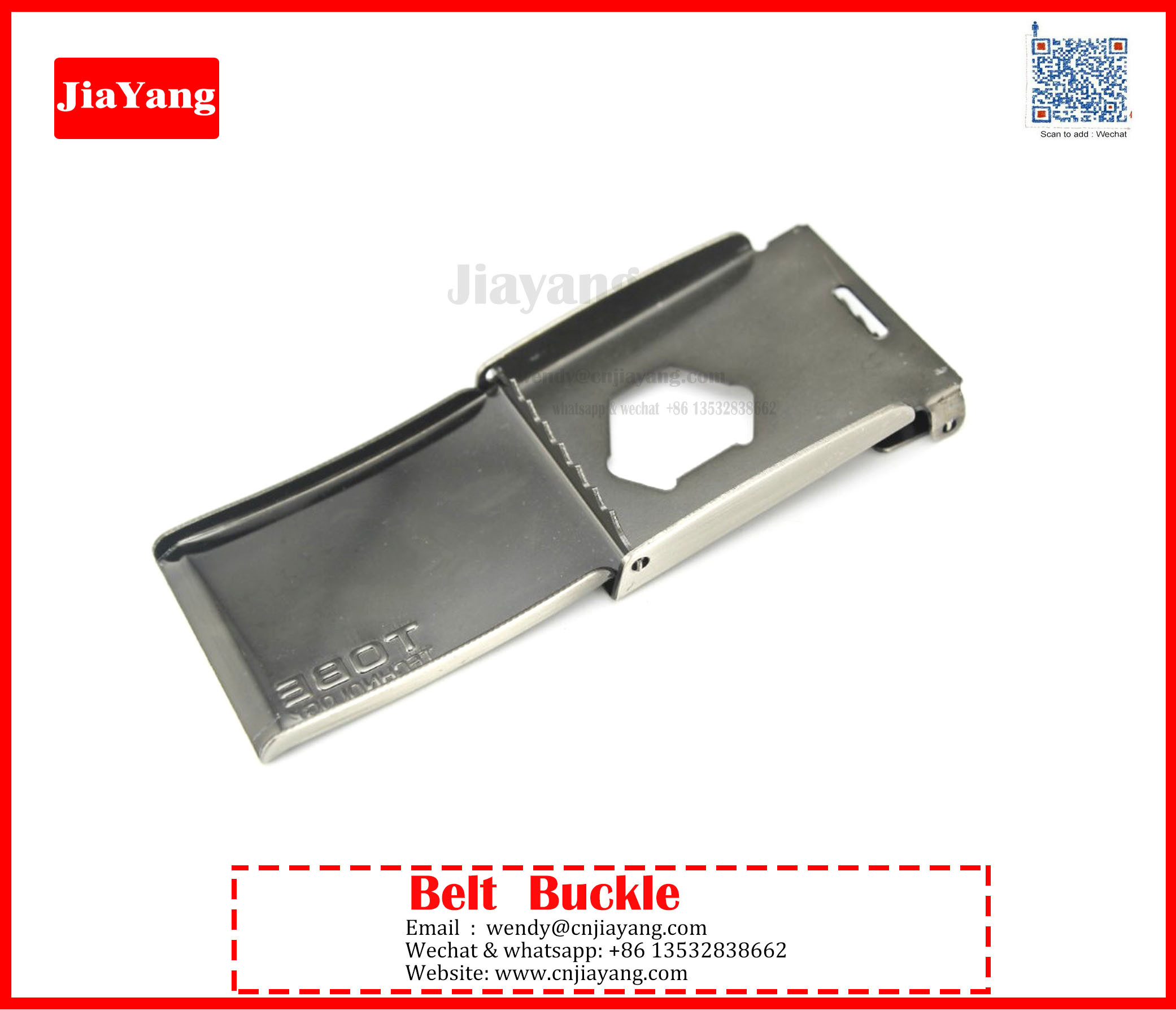 Iron Belt Buckle For Fabric Webbing