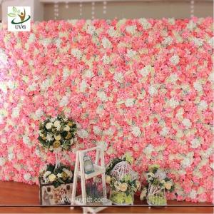 Quality UVG stunning artificial wedding decoration flower stand for bridal exhibition and party backdrops CHR1132 wholesale