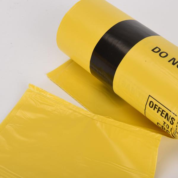 Large Small and Medium-Sized Hospital Yellow Medical Waste Bag with Security