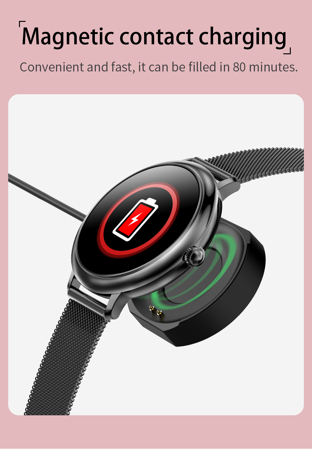 CF90 Smartwatch Android 4.4 Bluetooth CallingVibration Exercise Mode Remote Camera Smart Alarm Weather Forecast