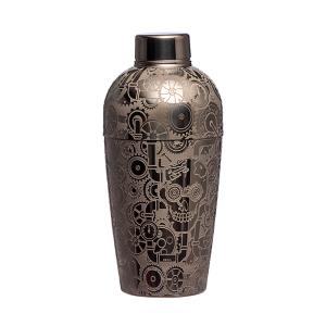 Quality SS304 Stainless Steel Barware Martini Cocktail Shaker 17 Oz With Built In Strainer wholesale