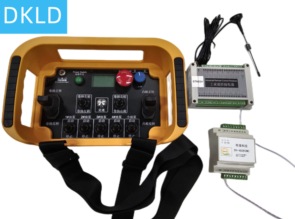 Double Single-axis Joysticks Multi toggles Wireless Remote Controller