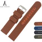 Canvas nylon band for watch watchband sports strap belt for women men watches