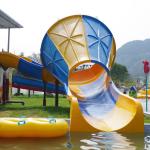 Sturdy Summer Kids And Adults Amusement Park Water Slide Fade Resistance