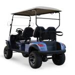 2024 Electric 4 Person Golf Cart for Hunting Transport 20% Grade Ability 15.5mph