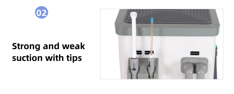 Mobile Dental Suction Device With 800L/Min Strong Suction Power Custom Dental suction unit