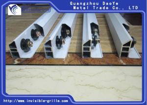 Quality Balcony Invisible Grilles Aluminium Rail Track High Rise Building Children Pretection wholesale