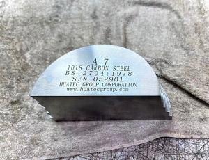Quality Ndt Ultrasonic Test Block 1018 Carbon Steel A7 wholesale