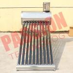 Customized Color Vacuum Tube Solar Water Heater 5 / 8 / 15L Feeding Tank