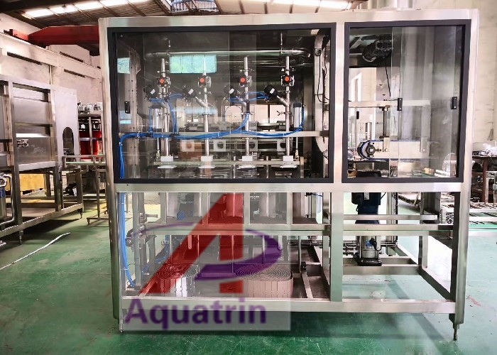 1.38kw SUS316 Filling Capping Machine 18.9L Bottle Water Making Machines