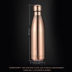 17OZ Cola Shaped Insulated Stainless Steel Water Bottle