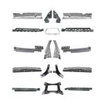High Performance Aluminium Auto Parts Engine Spare Parts Corrosion Resistance