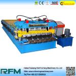 Galvanized Roofing Panel Roll Forming Machine Heavy Duty 7200*1350*1250mm Size