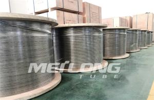 Quality Stainless Steel 316L Capillary Chemical Injection Line Stainless Steel Coiled Tubing wholesale