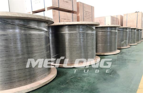 Stainless Steel 316L Capillary Chemical Injection Line Stainless Steel Coiled
