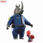 Customized Zootopia Nick Wilde and Finnick make Plastic Animal mini figure