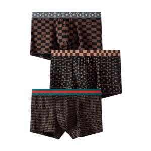 Quality Soft Comfortable Print Pattern Men Modal Underwear Mens Boxer Briefs wholesale