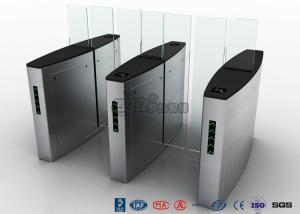 Quality Stainless Steel Access Control Turnstiles , Sliding Turnstile Security Systems wholesale