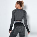 Double-layer fashion sports bra skin-tight outdoor running fitness clothing