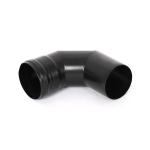 Single Wall Pellet Stove Chimney Carbon Steel Material 90 Degree Design