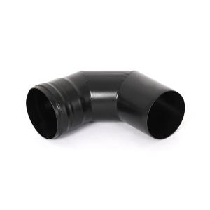 Quality Single Wall Pellet Stove Chimney Carbon Steel Material 90 Degree Design wholesale