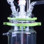 220V 5 Liter Glass Lined Chemical Mixing Reactor