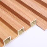 Hotel Durable Bamboo Fiber Covering Decoration For Ponds And Gardens Wpc Wall