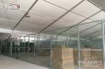 Snow Resistance Steel Structure Prefabricated Emporary Storage Tent for