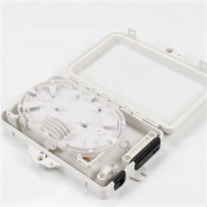 Quality Wihte Fiber Optic Distribution Box With 24pcs FTTH Drop Cable Exit Ports wholesale