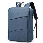 Polyester Mens Laptop Custom Logo Backpacks Double Shoulder Silk Screen