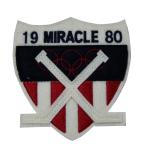 Backed Glue Custom Embroidered Patches Sewing and Embroiedery Logo