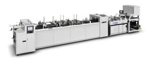 Low Noise Fully Automatic Carton Box Making Machine With Servo Motor ≤80dB