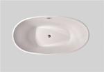 Factory Directly Pure Acrylic Bath Tub Freestanding Modern Style White Kid