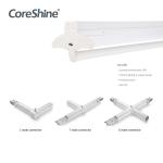 Continuous 2400mm 150lm/W Industrial Warehouse Lighting Fixtures