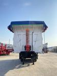 ABS Anti-lock Braking System Customized 3 Axle Trailer Dump Truck Safe Rear Dump