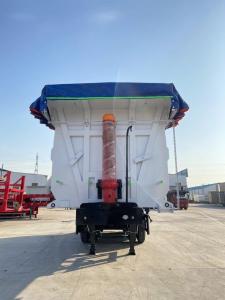Quality Self-dumping 3 Axle Trailer Dump Truck with Durable Design and Wabco Relay Valve wholesale
