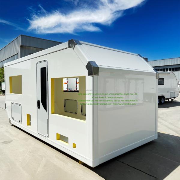Versatile 16ft Motorhome Truckbody for FUSO 4x4 FlatBed Camper Trucks and RV