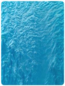 Quality 1/8&quot; Acid Blue Marbling Cast Pearl Acrylic Sheets For Home Decor Handcraft wholesale