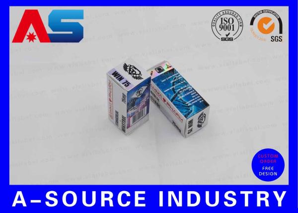 Customized 10mL vial Carton Box For Bodybuilding Bodybuilding Propionate Peptide