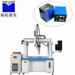 Square soft pack battery laser welding machine connector welding