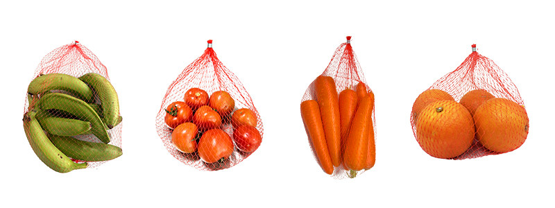 Semi Auto Potato Onion Vegetables Packing Machine Net Mesh Bag Packaging Machine