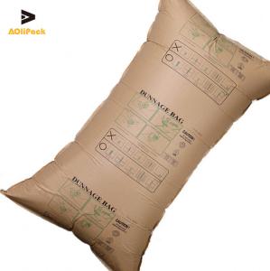 Quality Inflatable 5ply Cargo PE Coated Kraft Dunnage Bags wholesale