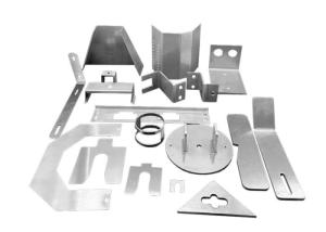 Quality Aluminum 6061 6063 Fabrication Metal Bending Parts Anodized Sheet Works wholesale