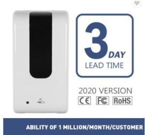 China 1000ml Refillable Automatic Hand Sanitizer Dispenser on sale
