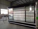 Supermarket Air Curtain Cabinet R404A R134A Continuous Row