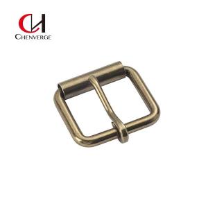 Quality Square Brass Roller Belt Buckles Thickness 6mm Erosion Resistant wholesale