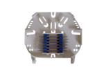 dome Fiber Optic Splice Closure heatshrink ABS PP for closure bracket