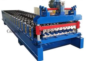 Quality Hydraulic Cutting Roofing Sheet Roll Forming Machine 380v 8-12m/Min Productivity wholesale