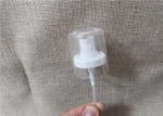 White PP Plastic Fine Mist Pump Sprayer Snap On Closure K Resin Cap 31 . 5MM